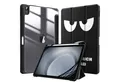 Fintie Tablet-Hülle für iPad Air 11'' M4/M3/M2(2026/2025/2024), iPad Air 5/4 Gen 2022/2020 10.9 Zoll, mit Stifthalter, Hülle mit transparenter Hartschale auf der Rückseite
