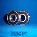2 Kugellager 6004 2RS / Markenware SKF / 20 x 42 x 12 mm