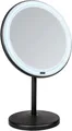 Wenko LED Stand-Kosmetikspiegel Mod. Onno Schwarz, mit Touch-Funktion