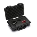 CASOMAN 11.5-Inch Water-proof & Explosion-Proof Box, with Cush- Proof Sponge, IP67 Water Proof Grade, Customizable Foam