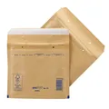 100 Luftpolstertaschen aroFOL CLASSIC für CD braun haftklebend 18,0 x 16,5 cm