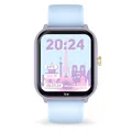 Ice-Watch - ICE smart junior 2.0 Purple Soft blue - Lilafarbene Connected Watch für Kinder mit blauem Silikonarmband - 022801 (1,75 inch)