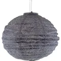 LUMIZ Lampion Solarlampe Round 30 Marrakesh Mauve Purple lila Ø 30 cm - Tyvek® - Lila