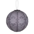 Lumiz Solar-Lampion 'Round 30', lila