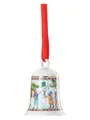 Hutschenreuther Christbaumglocke in Weiß/ Grün - (H)7,5 x Ø 5,3 cm, Weiß/Grün, Damen