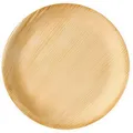 Palmblatt-Teller, rund, 23 x 2,5 cm, 6 Stück.