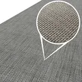 ANRO Läufer In-/Outdoor Teppich wasserfest Balkon Teppich auch für Balkon und Terasse Flur Bodenmatte wetterfest Grau Abwaschbar 500 x 100cm
