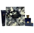 Versace Eau de Toilette Pour Homme Dylan Blue Gift Set 100ml EDT + 150ml Shower Gel + 5ml EDT
