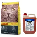 Josera Catelux 10 kg + LAB V Lachsöl 5l