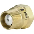 Viega Gas-Strömungswächter 617875 Rp/R 1 x 6 cbm, Messing, Typ K,