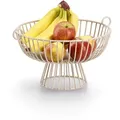 Schale ZELLER PRESENT, beige, B:35cm H:20cm L:35cm T:30cm, Metall, Schüsseln, moderner Look