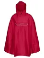 VAUDE Valdipino Poncho, wasserdicht und winddicht, red uni, M