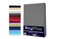 Buymax Spannbettlaken Wasserbett Spannbettlaken für Boxspringbetten Matratzen bis 35 cm Höhe, Jersey, Gummizug: Rundumgummi, (1 Stück), Spannbetttuch 97% Baumwolle, 3% Elasthan, atmungsaktiv, 40 cm Steghöhe
