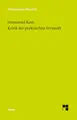 Kritik der praktischen Vernunft: Mit e. Einl., Sachanm. u. e. Bibliographie v. Heiner F. Klemme (Philosophische Bibliothek)
