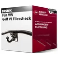 Anhängerkupplung abnehmbar für VW Golf VI Fliessheck 10.2008-jetzt neu top