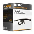 Für Audi A3 Fliessheck (3-Türer) 07.2008-08.2012 BRINK Anhängekupplung abnehmbar