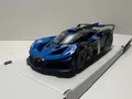 Bugatti Bolide, blau/schwarz, Maisto Modell Modellauto 1:24
