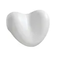 WENKO Kopf- und Nackenkissen Tropic White, Polyurethan, 25 x 11 x 20.5 cm, Weiß Gomo