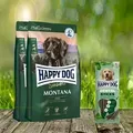 Happy Dog Supreme Montana 2 x 10 kg + Happy Dog Dental Sticks *geschenkt*