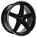 1x MOMO WHEELS FIVE black matt polish 8.5Jx 5x112 ET45