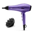 Ufesa X-Treme Shine Professioneller Haartrockner, 2600 W, AC-Motor, Ionen-Technologie, ohne Locken, mit Arganölbeschichtung, inkl. Diffusor und Konzentrator, 2 Geschwindigkeiten, 3 Temperaturen