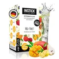 INSTICK Zuckerfreies Instant-Getränk (Mix-Paket) - 1 Packung für 12 x 0,5-1 L - Veganes Getränkepulver Kalorienarm & Vitamin C - Instant-Pulver
