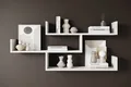 Home affaire Wandboard Wandregal Trio, 1-tlg., Hängeregal mit 3 Ablageflächen, modernes Design, variabel einsetzbar