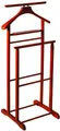HAKU Herrendiener Herrendiener kirsche - Kleiderständer, Massivholz - B 47xH 102xT 36 cm, (1 Stück), Herrendiener aus Massivholz, Stiller Diener, Stummer Diener