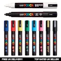 Uni Posca PC-5M Markierstift Farbe Marker 10 Stift Set The Meistverkauft Farben
