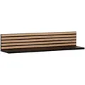 Tchibo - Regalablage »Ekko« - 80x17,5x15,5cm - schwarz - Holz / Metall