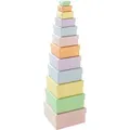 folia PAPER Pappboxen "Pastell" in Bunt - 12 Stück