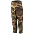 Mil-Tec Zip-off-Hose US ZIP-OFF BDU HOSE KIDS WOODLAND - XL verstärkter Gesäßbereich bunt XL