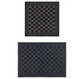 vidaXL Handtuch 20-tlg. Handtuch-Set Schwarz und Grau Baumwolle, (20-St)