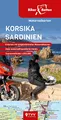 Motorradkarten Set Korsika Sardinien: BikerBetten Tourenkarten 1: 250 000