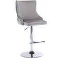 WAHSON OFFICE CHAIRS Barhocker höhenverstellbar Barstuhl aus Samt mit Löwenkopf 2er Set