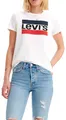 Levi's Damen The Perfect Tee T-Shirt,Sportswear Logo White,XL