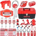 VEVOR 42-teiliges Lockout-Tagout-Kit, Beseitigung elektrischer Risiken