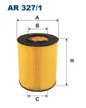 1x FILTRON AR 327/1 Luftfilter für Mercedes-Benz