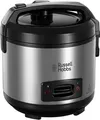 Russell Hobbs Reiskocher 27080-56 1,2L Dampfgarer 500W Edelstahl schwarz-silber