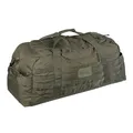Mil-Tec Fliegertasche Combat • Taktische Reisetasche mit MOLLE-System • Kompakte Umhängetasche Herren • Mit Schultergurt, Tragegriffen, viel Stauraum • Als Sporttasche, Einsatztasche • L, Oliv