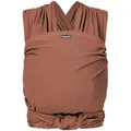 Hoppediz Babytragetuch, Kupfer, Textil, 50x0.1x540 cm, Baby on Tour, Babytragen & Tragetücher