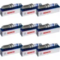 9x BOSCH Zündkerze für Opel Zafira A F75_ 2.2 16V Astra G Cabriolet F67 F07_