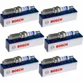 6x BOSCH Zündkerze für Opel Zafira A F75_ 2.2 16V Astra G Cabriolet F67 F07_