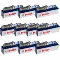 10x BOSCH Zündkerze für Opel Zafira A F75_ 2.2 16V Astra G Cabriolet F67 F07_