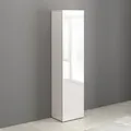 Mehrzweckschrank INOSIGN "Egypt", weiß (weiß hochglanz), B:45cm H:190cm, FSC-zertifizierter Holzwerkstoff, Schränke, Mehrzweckschrank, komplett hochglanz lackiert, 1 Tür
