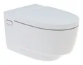 Geberit AquaClean Mera Classic Dusch-WC wandhängend spülrandlos mit Absenkautomatik - Weiß Alpin mit KeraTect - 146200111