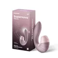 Satisfyer, Druckwellenvibrator, Supernova, 18 cm, flexibel verstellbar, wasserdicht (IPX7), Druckwellen und Vibration, Farbe:nude