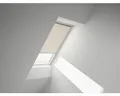 VELUX Sichtschutzrollo sand uni manuell Rahmen aluminium RFL P04 4155S
