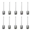 10 Stück Silber Ballpumpe Nadeln, Ballnadel Ballpumpennadel, Ballpumpe Fußbal...