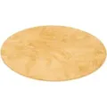 Pergamon Luxus Super Soft Hochflor Teppich Melia Rund Curry 200x200cm